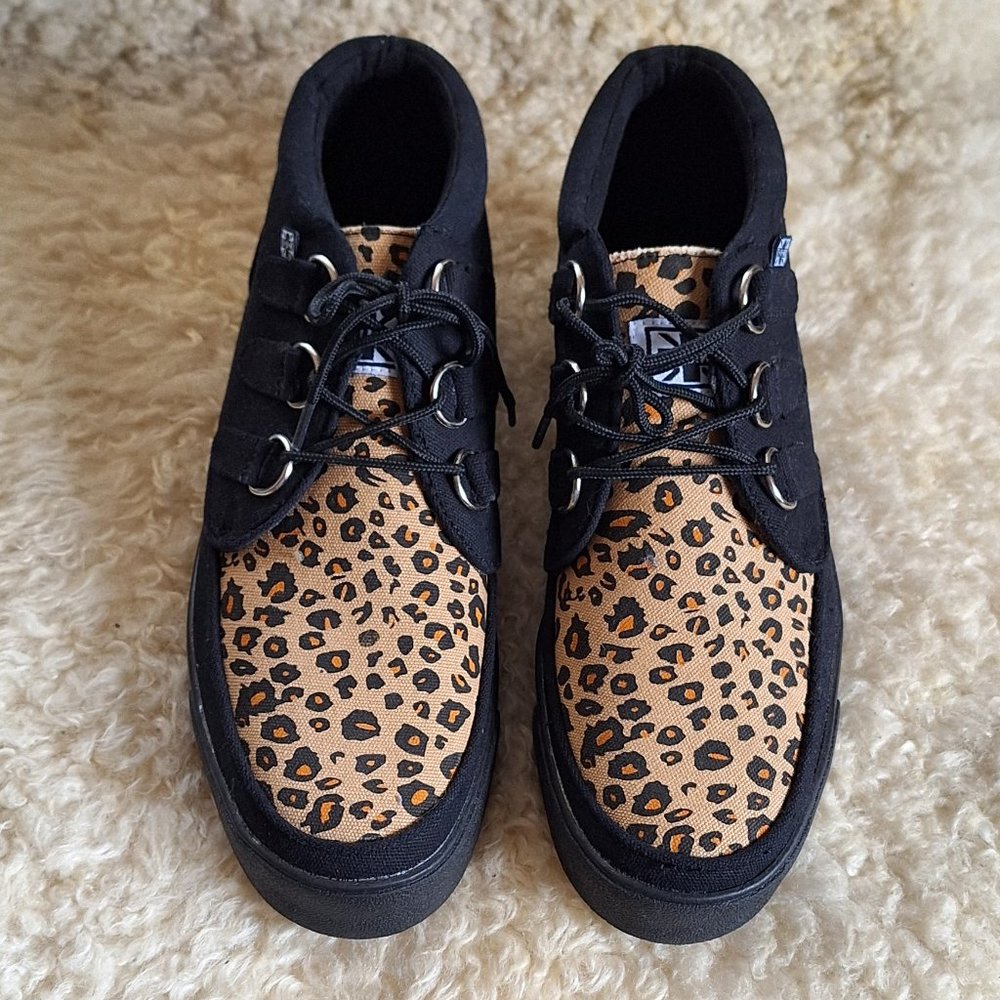 NEW TUK Hightop Leopard sneaker